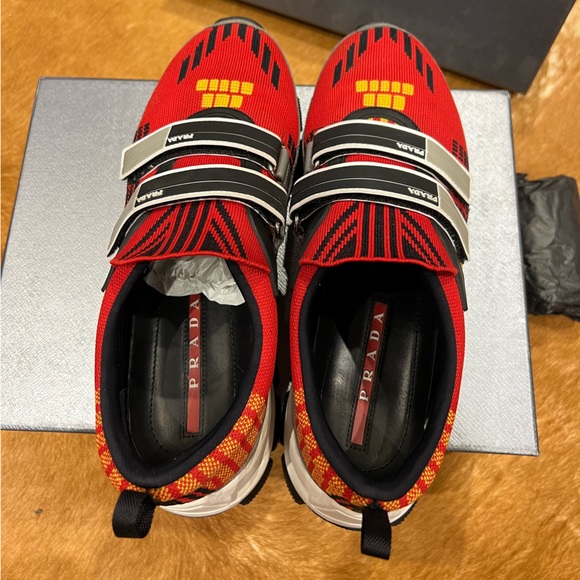 Men’s Prada Calzature Uomo sneaker with Velcro, size UK 7 (US 8) - Picture 3 of 5